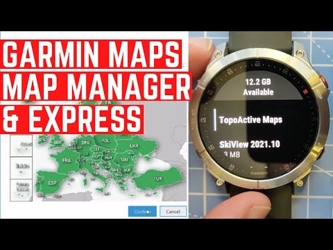 Emuler abstrakt hack How to Download Maps on Garmin Fenix 7 & Epix | Map Manager & Garmin  Express - YouTube