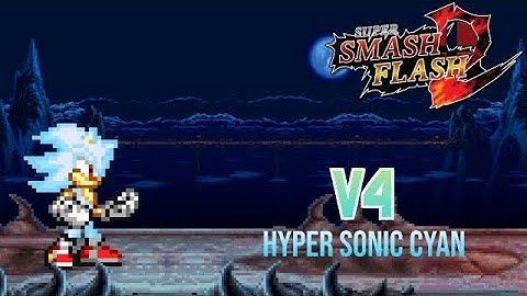 SSF2 Mods: Custom Hyper Sonic Cyan V4 Release (2k special)