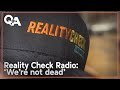 Is reality check radio going under sean plunket sceptical  qa 2024