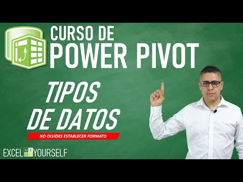 📌 CURSO de POWER PIVOT para EXCEL | TIPOS DE DATOS en POWER PIVOT | Clase 4