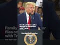 Family of Fallen Soldier Flies on Air Force One With Trump #shorts
