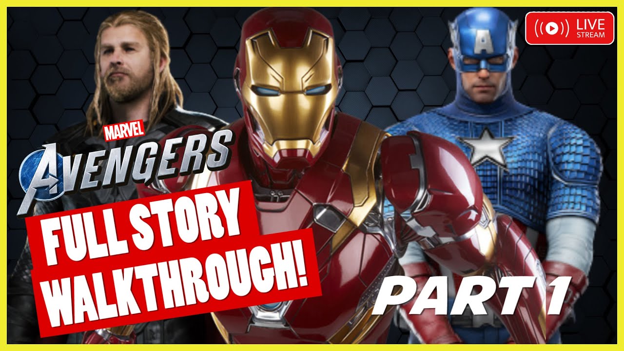 Marvel's Avengers Full Campaign Walkthrough Part 1! Marvel's Avengers
