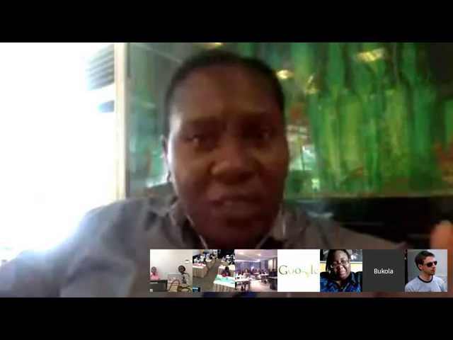 International Women's Day 2015 - GOOGLE AFRICA Hangout