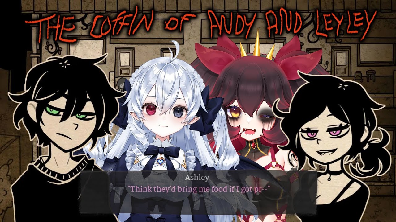 【Coffin Of Andy and Leyley】I'M ANDY LETS GOOOOOOOO I LOVE MY SISTER @rinalucsper  🦑🛐【VAllure】