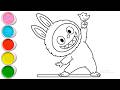 Cute Labubu Doll Drawing for kids, Painting &amp; Coloring for kids, Toddlers | Let's Draw Together
