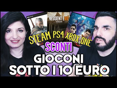 20 GIOCONI SOTTO I 10 EURO (Saldi Steam, PS4, Xbox One)