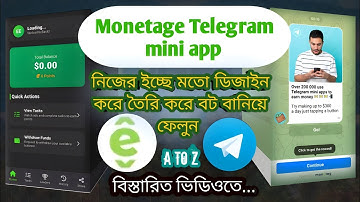 Monetag mini app bot Script free.monetag telegram mini app high cpm. Monetage bot Script. Daily 50$