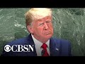 Trump tells U.N.: "The future does not belong to globalists"