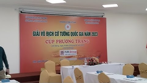 Vòng 4: Đào Văn Trọng vs Trềnh A Sáng - 60p30s - Giải vô địch cờ tướng quốc gia A1 Phương Trang 2023