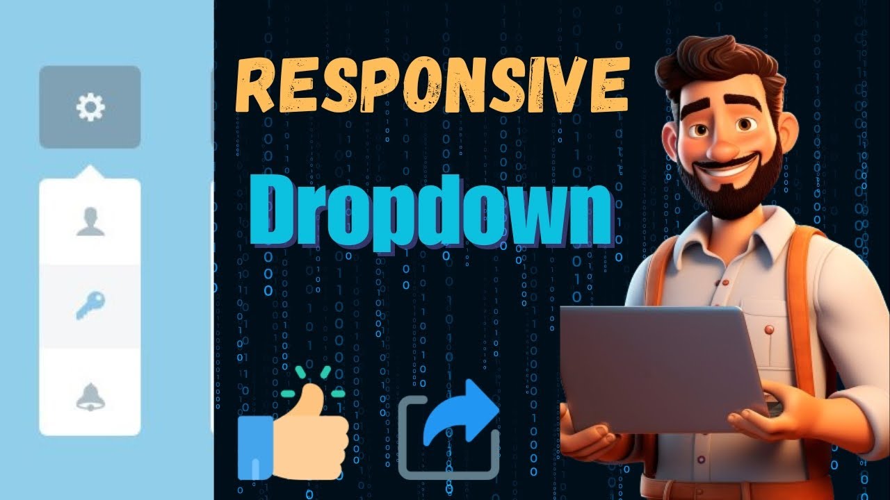 Create Responsive Dropdown using tailwind css | Next.js 14.0 | React.js ...