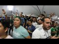 Mexicans and Brazilians fan duel in Samara. Part 4 01.07.2018 360 4k