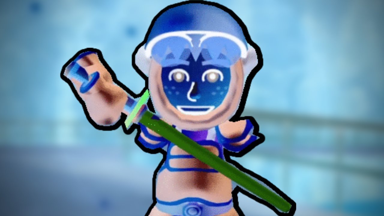 Wii Sports Resort but the Colors are Inverted!!