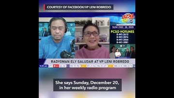 Robredo hits gov