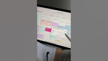 Apple calendar #ipad #ipadplanning #digitalplanning #organization #googlecalendar #ical