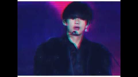 BTS "V"  INTRO VCR + SINGILARITY ( LYS END TOUR)