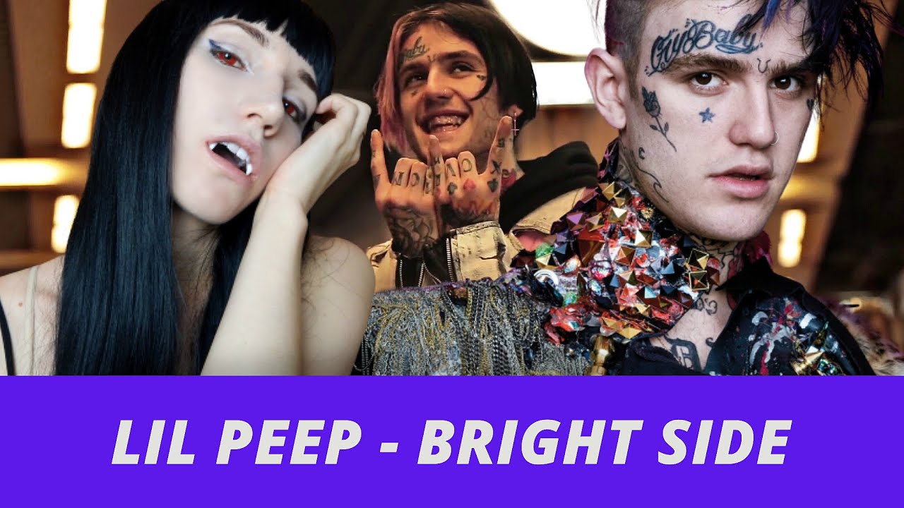 LIL PEEP - BRIGHT SIDE Реакция ВАМПИРА.