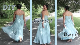 DIY Perfect Match Corset for any Dress