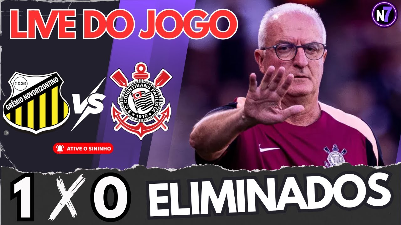 ELIMINADO! Corinthians perde para o Novo Horizontino e cai na semifinal do Paulistão 2026