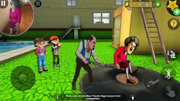 Scary Teacher 3D_New updater-New fun video everyday , gameplay walkthrough  part 717 ( android, ios)