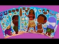 [Paper diy]「ディズニーのモアナ ステッカーブックの作り方」Making Disney's Moana Sticker Book #asmr #エルサ #ぷりんせす #sticker