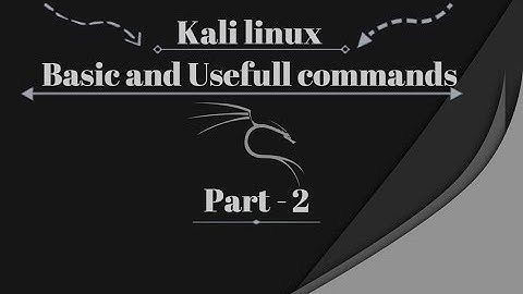 Learn Kali Linux Basics commands | Part 2 | Kali Linux 2021.1 | Cyber Life| 2021