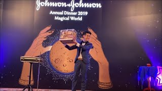 強生週年晚宴20219魔術表演 Magic Performance at Johnson & Johnson Annual Dinner 2019