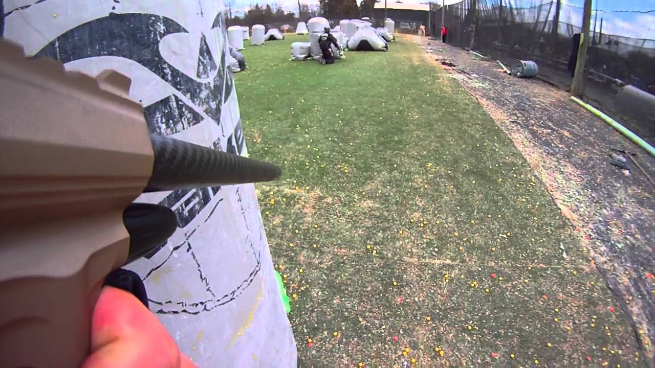 (Barrel Cam) PB Shifu and UniQlo @ Long Live Paintball Game 7