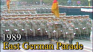 1989 East German Military Parade | 40 Jahre DDR