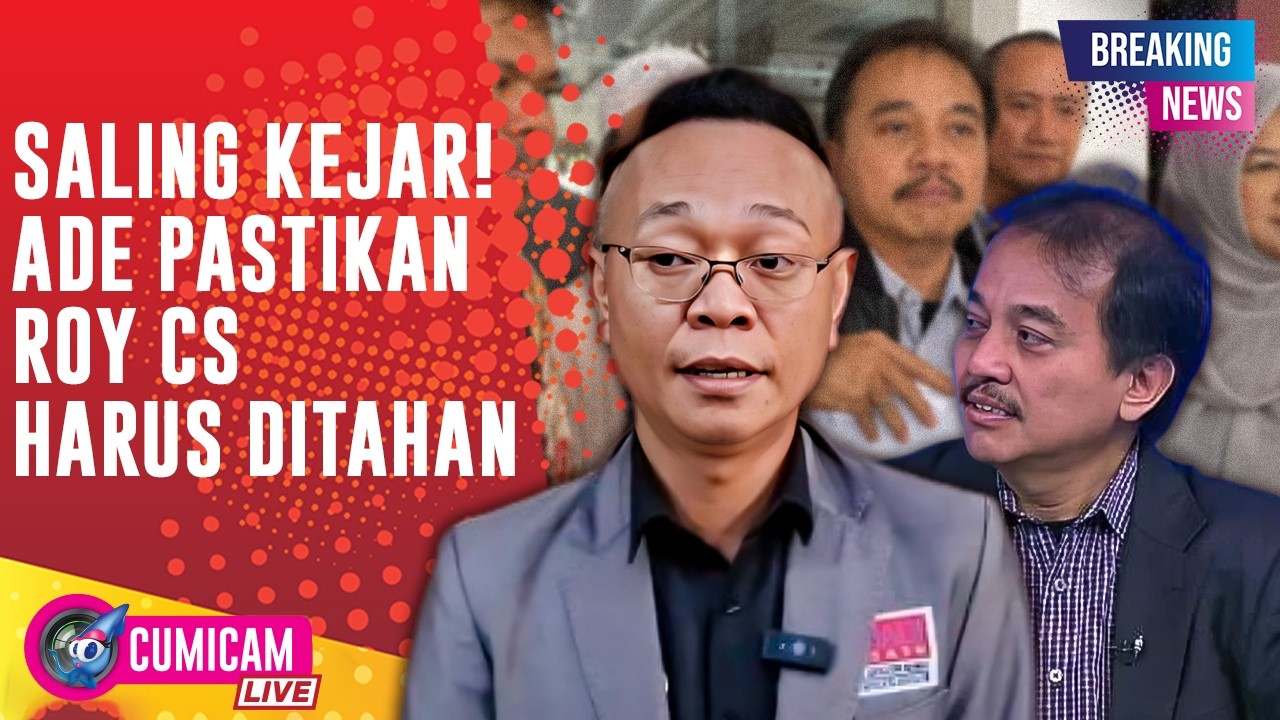 BREAKING NEWS! Ade Darmawan Diperiksa, Peradi Bersatu Ajukan Permohonan Penahanan Roy Suryo Cs