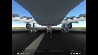 Smooth landing in A340 #swiss001landing