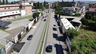 Riprese aeree di viale Ghandy , realizzate per il comune di Pomigliano D'arco #comunepomiglianodarco