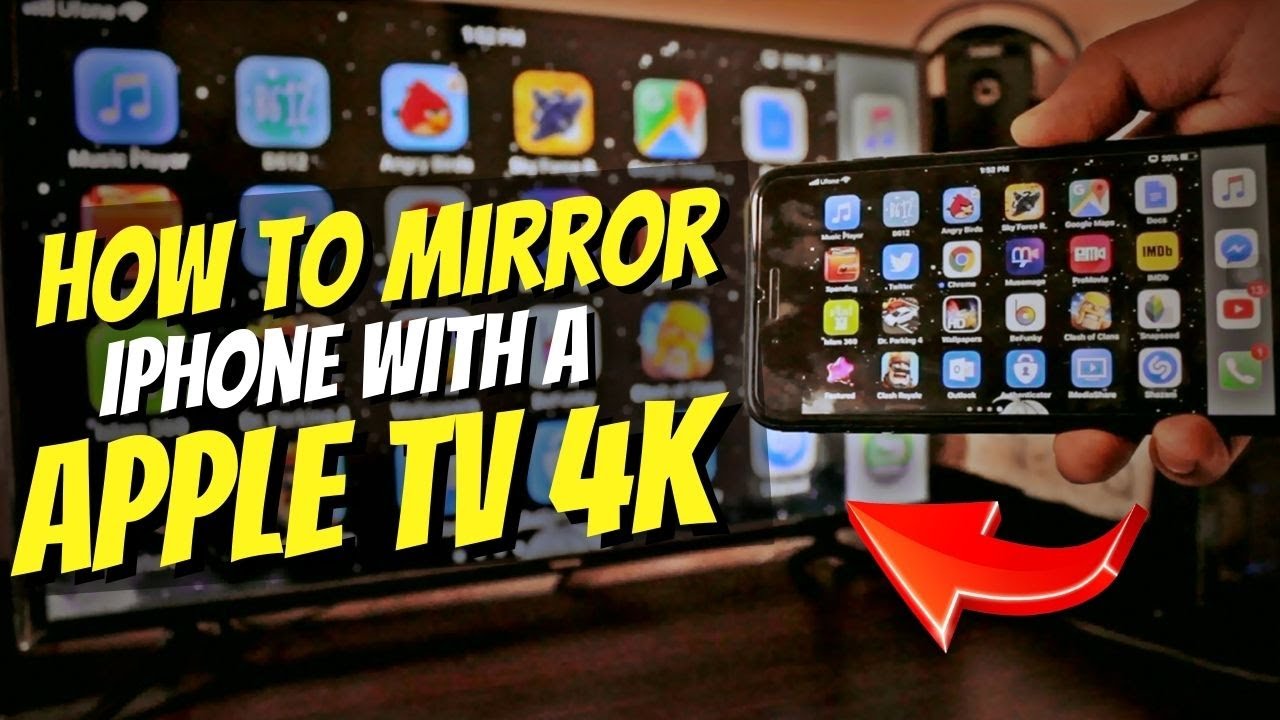 How To Mirror iPhone with Apple TV 4K