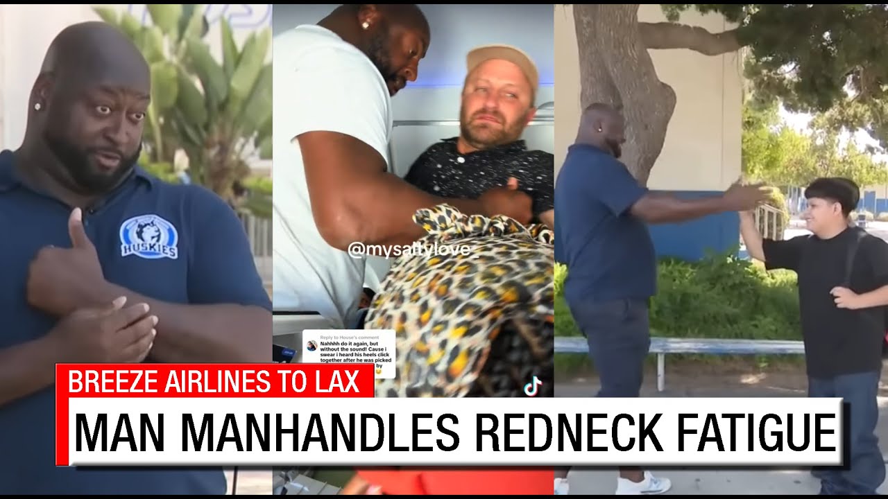 Black Fatigue Saves Breeze Airways Flight From Redneck Fatigue