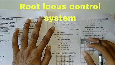ROOT LOCUS |ANGLE OF DEPARTURE  | in control system | engineering