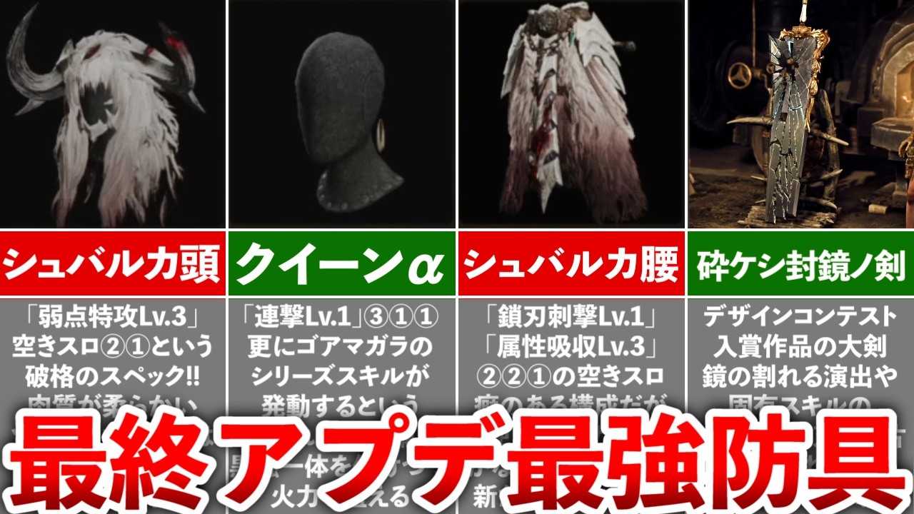 【モンハンワイルズ】最終アプデで追加された新装備まとめ