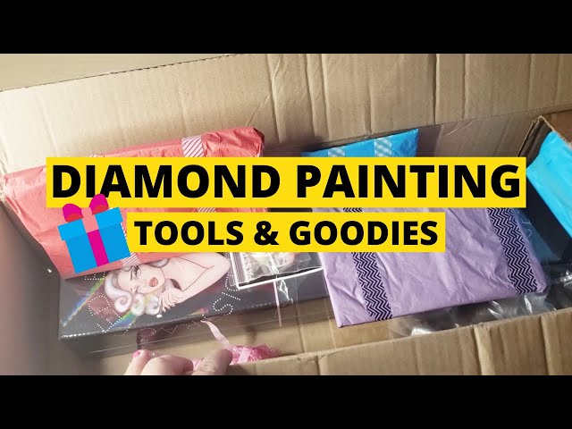 Unboxing Diamond Art Kit from Michaels