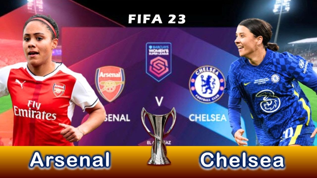Arsenal vs Chelsea women's football Barclays women's super league