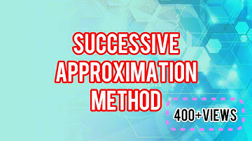 #computerscience #ktusyllabus  Successive Approximation Method#ce306#civil engineering# KTU syllabus