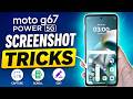 How to Take Screenshot in Moto G67 Power 5G