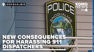 Snoqualmie passes law to curb harassment calls to 911 dispatch center