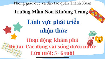 Động vật sống dưới nước