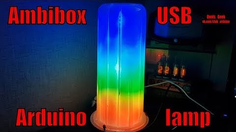Светильник эквалайзер на arduino + ws2812 + ambibox