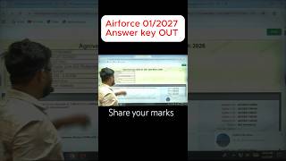 Airforce 01/2027 Answer key out #sandeepbhaiya #airforce2027 #airforceexam