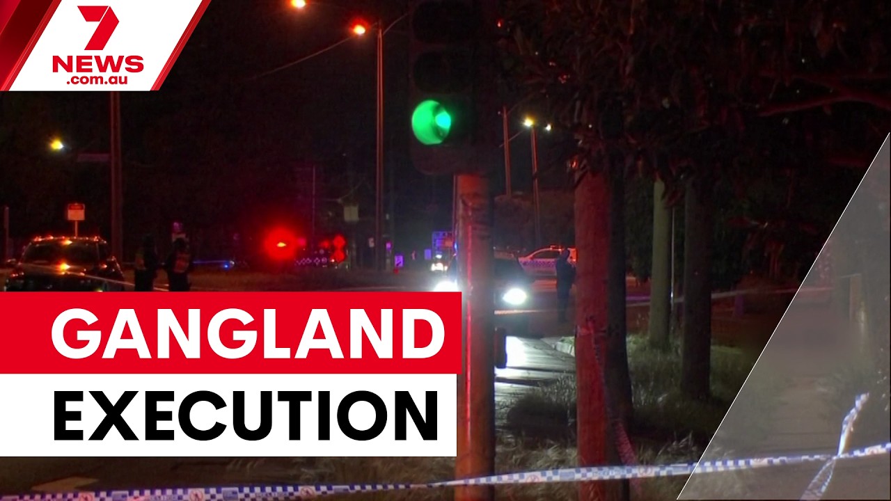 Father of crime enforcer shot dead in Melbourne | 7NEWS
