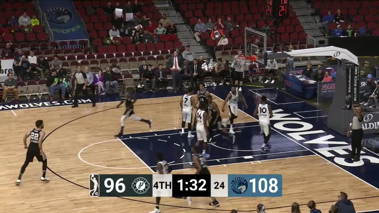 Darrun Hilliard (33 points) Highlights vs. Iowa Wolves