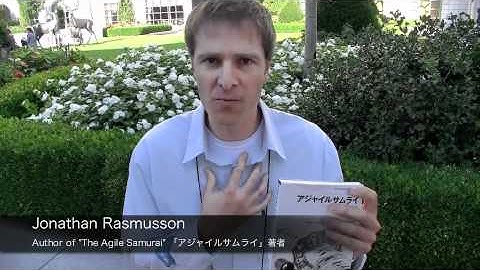 Jonathan Rasmusson : message for Japanese "The Agile Samurai" readers