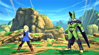 Android 18 & Android 16 Vs Cell & Android 21 Hardest Ai - Dragon Ball Fighterz