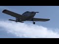 Airplane coming in for a landing