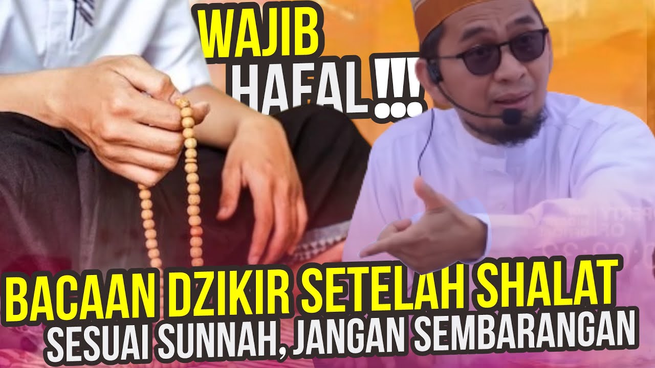 Jangan baca sembarangan! Ini Bacaan Dzikir Setelah Sholat, wajib dihafal – Ustadz Adi Hidayat LC MA