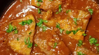 Easy Fish fillet with tomato sauce
